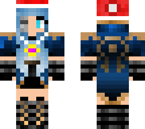 my christmas skin (with pom pom)