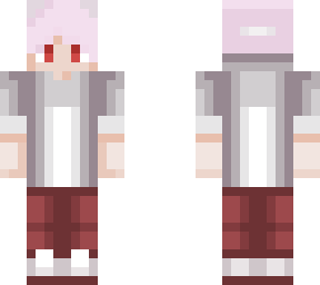 pink hair boy
