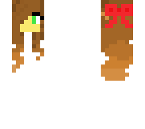 brown with a bow (hair base)