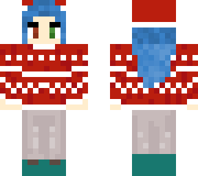 christmas skin edit