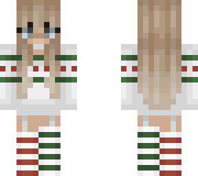 sweater reindeer girl