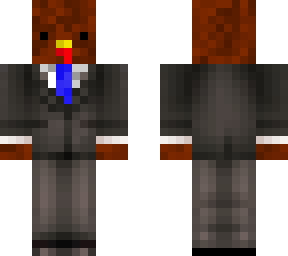 turkey in suit