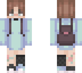 blue highschool boy