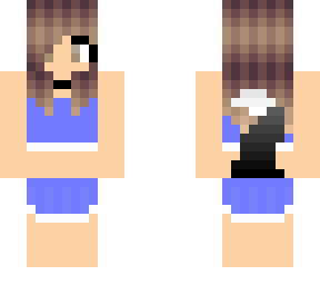 cheerleader shorter hair (wolf/girl)
