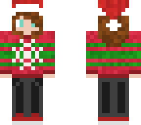 christmas girl skin