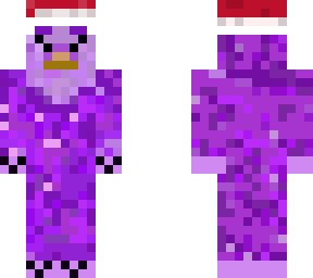 edited purple christmas llama