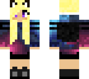 galaxy girl hoodie