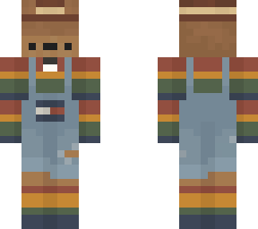 another bear in a hat and cloths