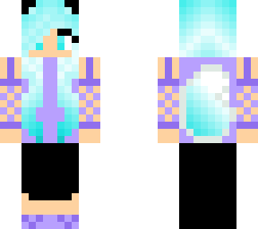 blue fox girl base edit