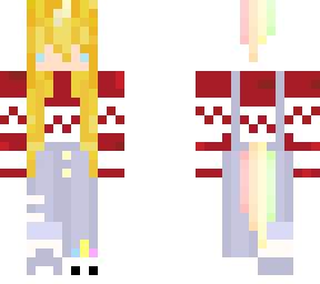 cute blond christmas