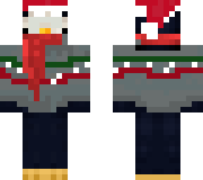 penguin christmas skin