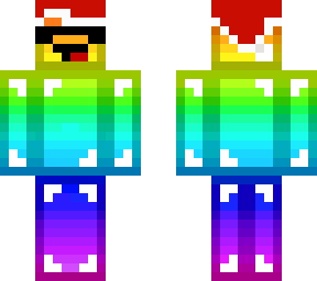 rainbow noob christmas