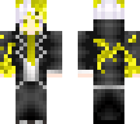 yellow suit,