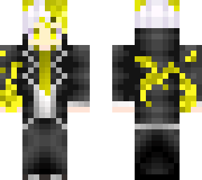 yellow suit