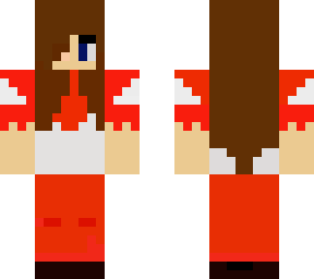 girl-red paint