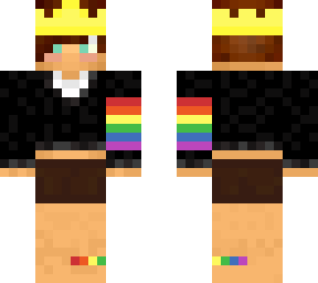 jack, black outfit w/ crown