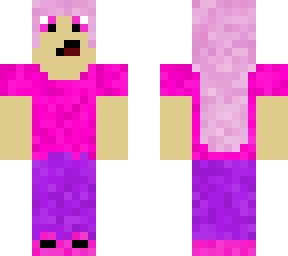 pink ice cream girl