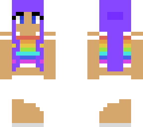 rainbow pride girl