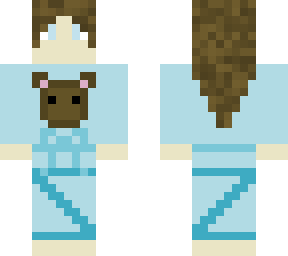 bleu teddy pajamas