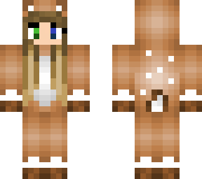 blonde reindeer girl