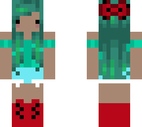 chibi watermelon girl