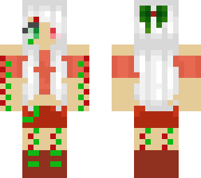 christmas lights girl