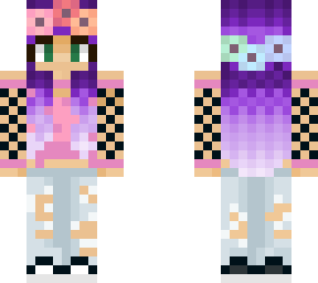fishnet floral crown