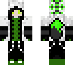 hooded gamer green