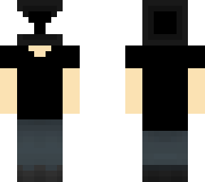 me (black mask