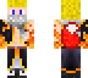 natsu with blond hair and a were-wolf