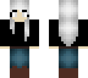 white hair