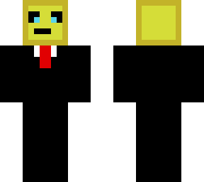 yellow slime in suit
