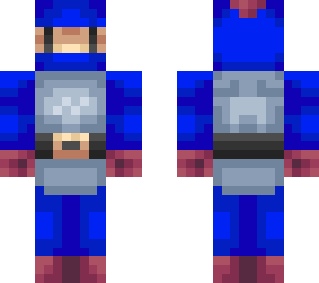 blue bomberman