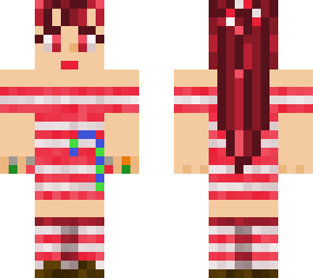 candy cane girl