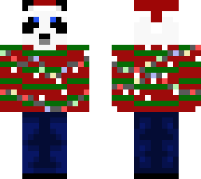 christmas panda