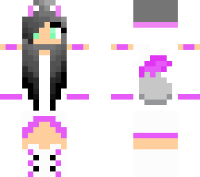 cute purple wolf girl