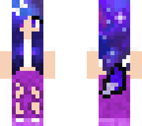galaxy wolf girl.