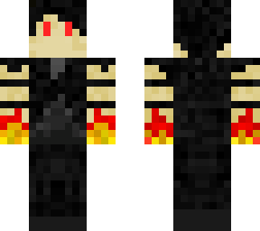 octavius with flaming hands