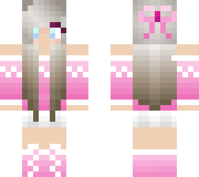 pink sweater girl