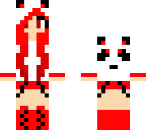 red panda girl
