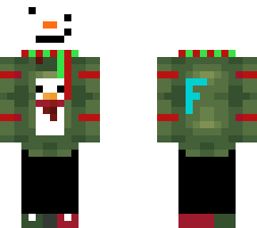 snowman with a basic shirt