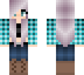 winter ombre flannel