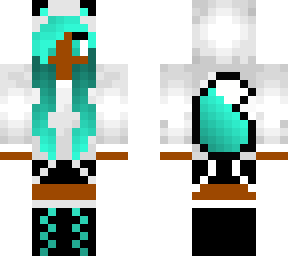 aqua wolf girl updated version