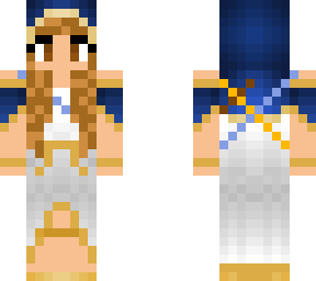 blue hooded sword girl!