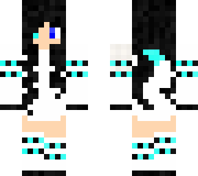 blue wolf girl