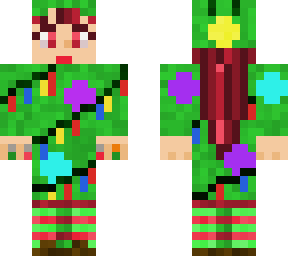 christmas tree girl