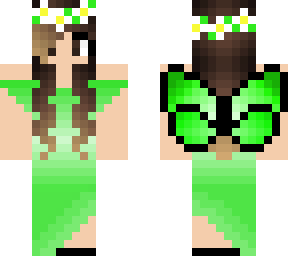 green fairy girl
