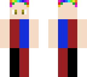 rainbow hair guy