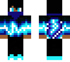 black and blue