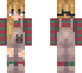 cute christmas overall girl